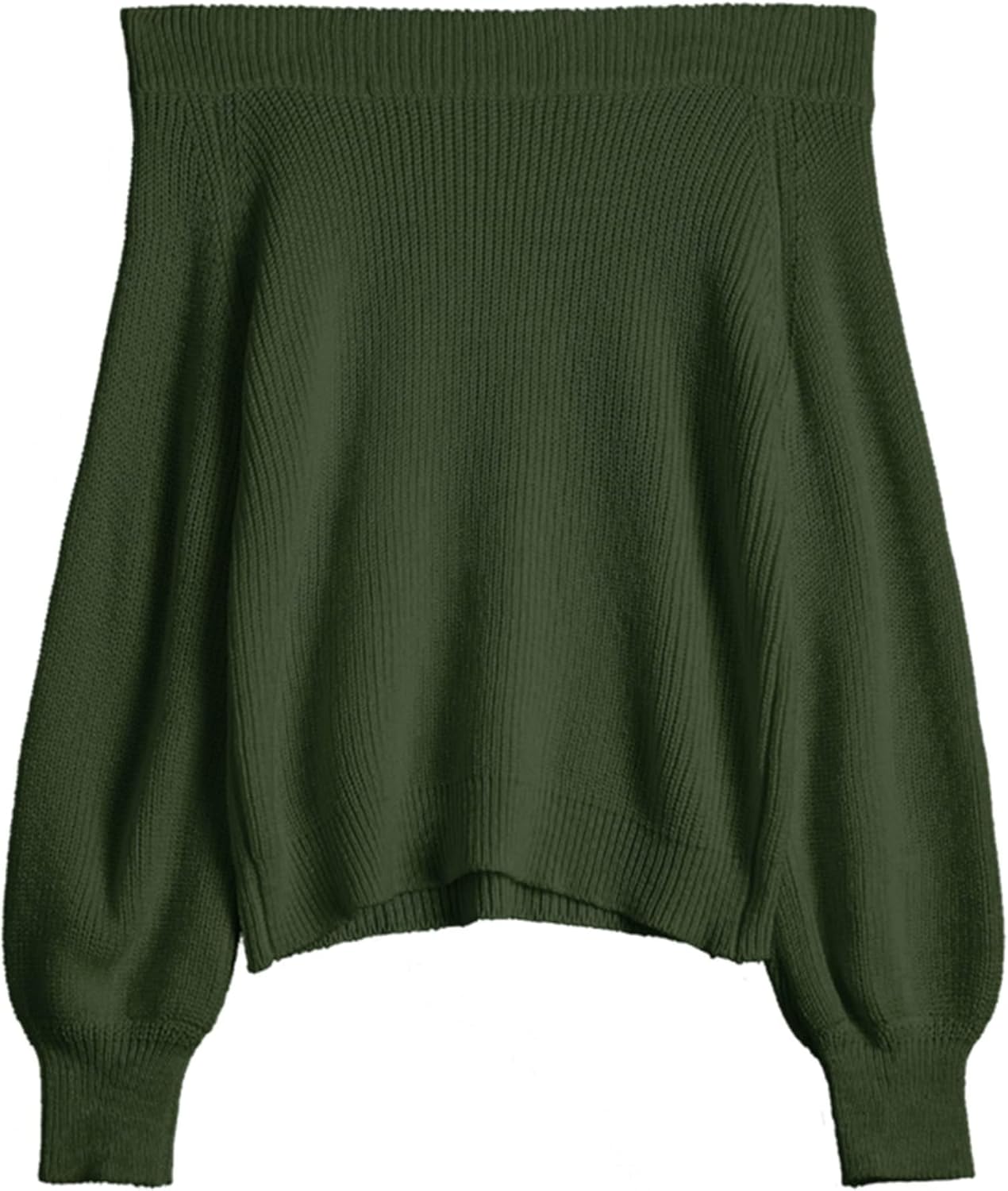ZAFUL Off Shoulder Knit Sweater for Women - Cozy Pullover Top