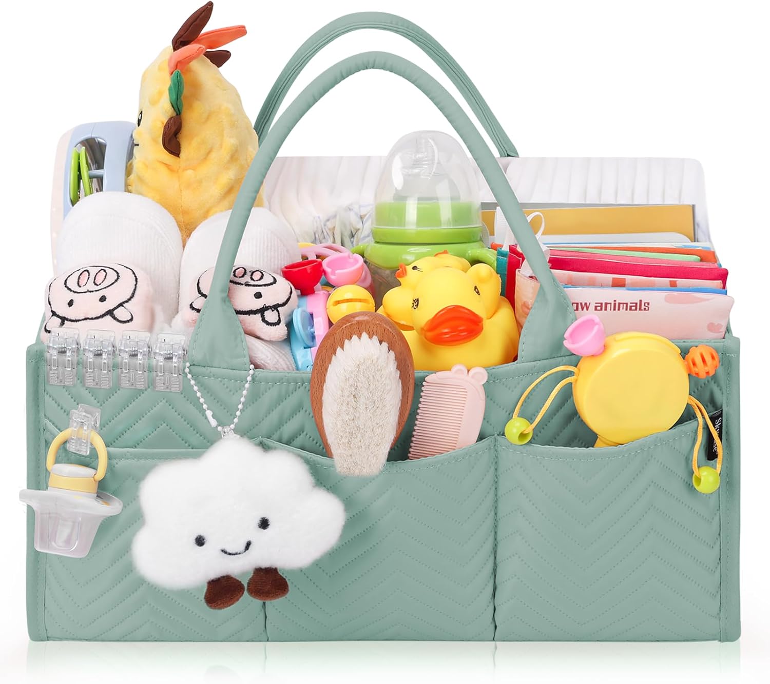 Skycase Large Diaper Caddy Organizer for Newborn Essentials