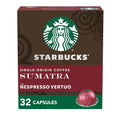Starbucks by Nespresso Vertuo Single-Origin Sumatra Dark Roast - 32