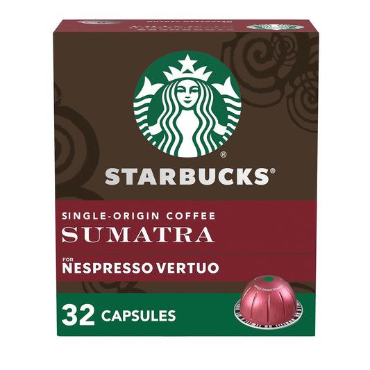 Starbucks Sumatra Dark Roast Pods - 32ct, 7.8 oz