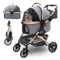 Pettingzoo Dog Stroller with 4 Wheels for Pets to 60 lbs - Smooth