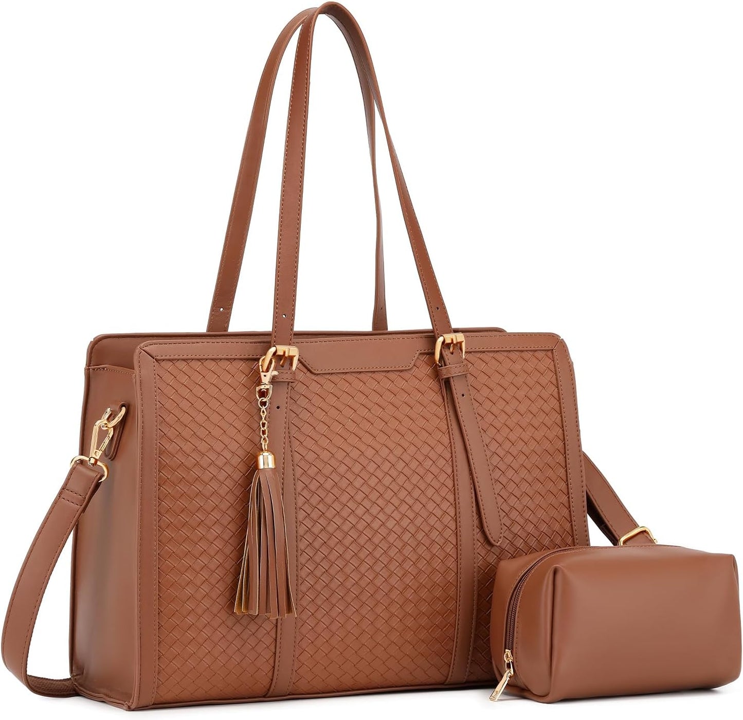 Stylish Laptop Tote Bag for Women with Large Capacity Design
