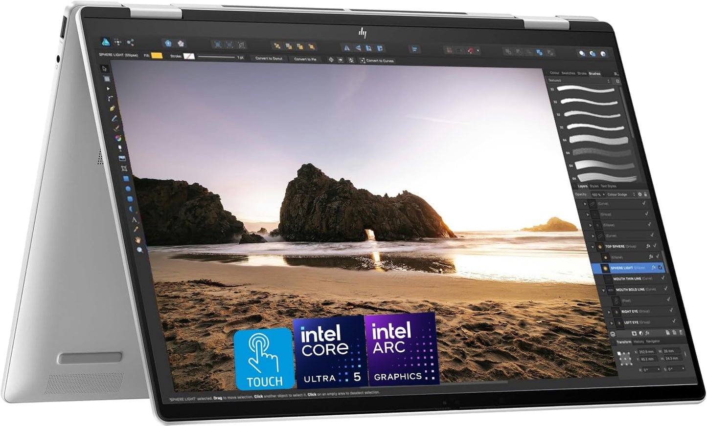 HP Envy X360 16 Touch 2-in-1 Laptop with Powerful Performance