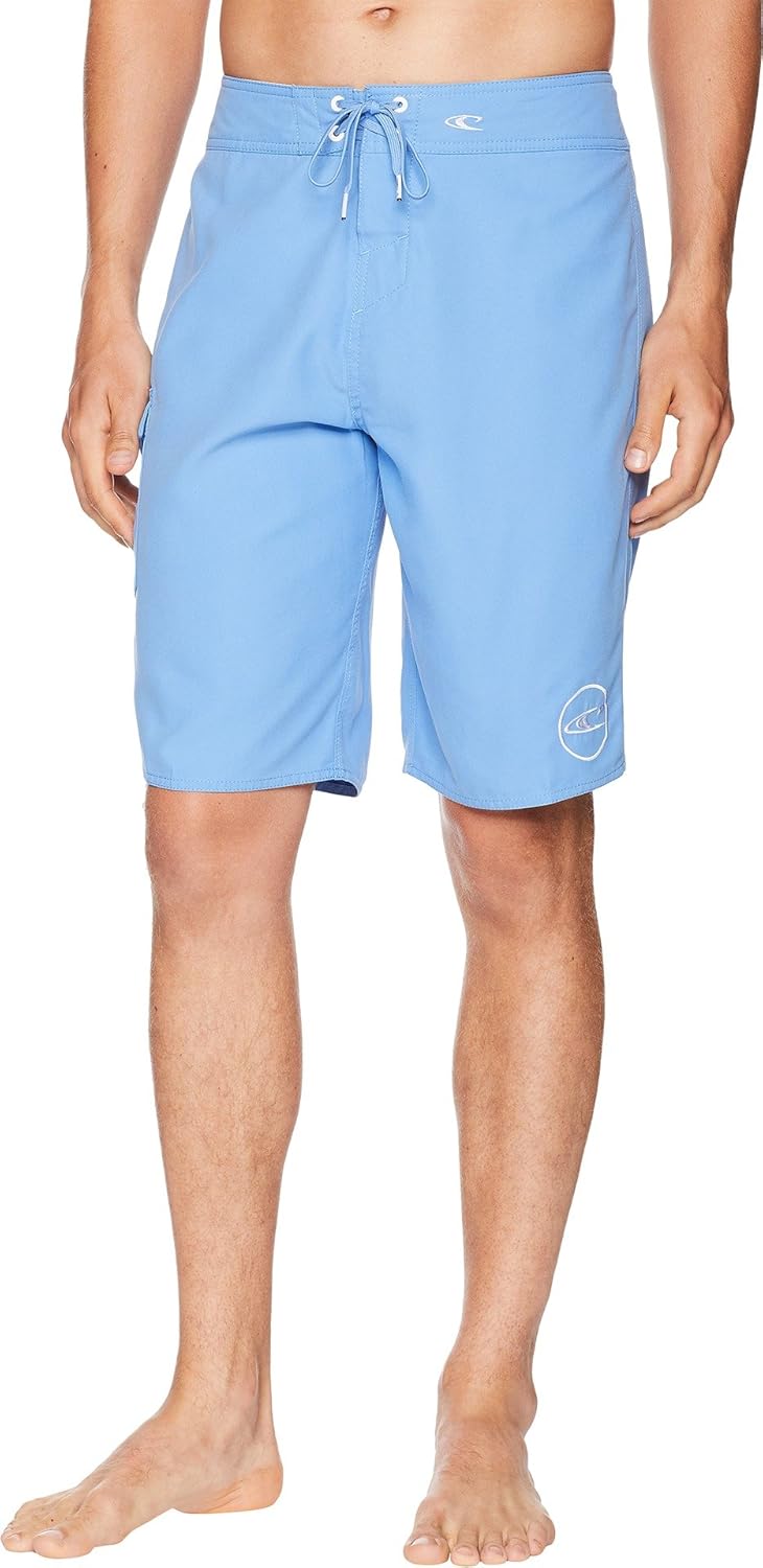 O'NEILL Men's 21 Inch Solid Boardshorts for Ultimate Comfort