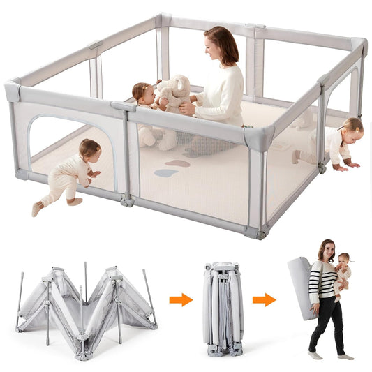Portable Baby Playpen - Indoor & Outdoor Fun!