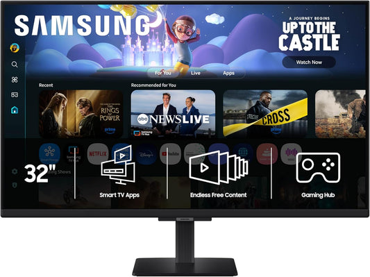 Samsung 32-Inch M5 FHD Smart Monitor with Streaming and Gaming