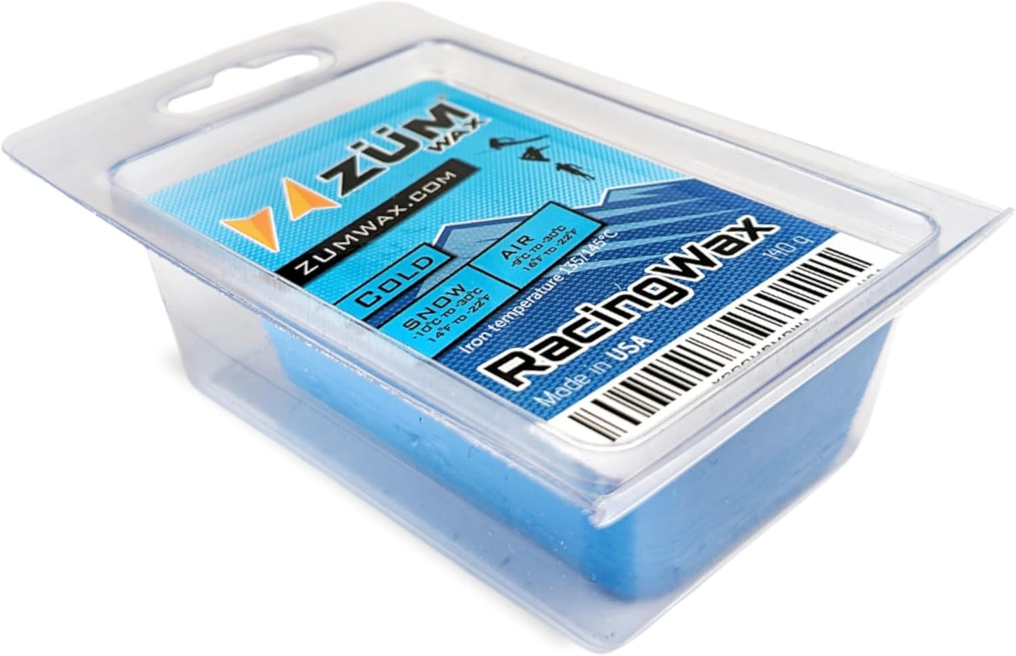 ZUMWax Cold Temp Ski Wax: Fast, Durable, Eco-Friendly!