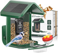 VIUBIRD: Solar Powered Smart Bird Feeder with 2K Live Feed - AI Capture, WiFi Connectivity
