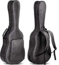 CAHAYA Acoustic Guitar Case with Waterproof Design and Storage