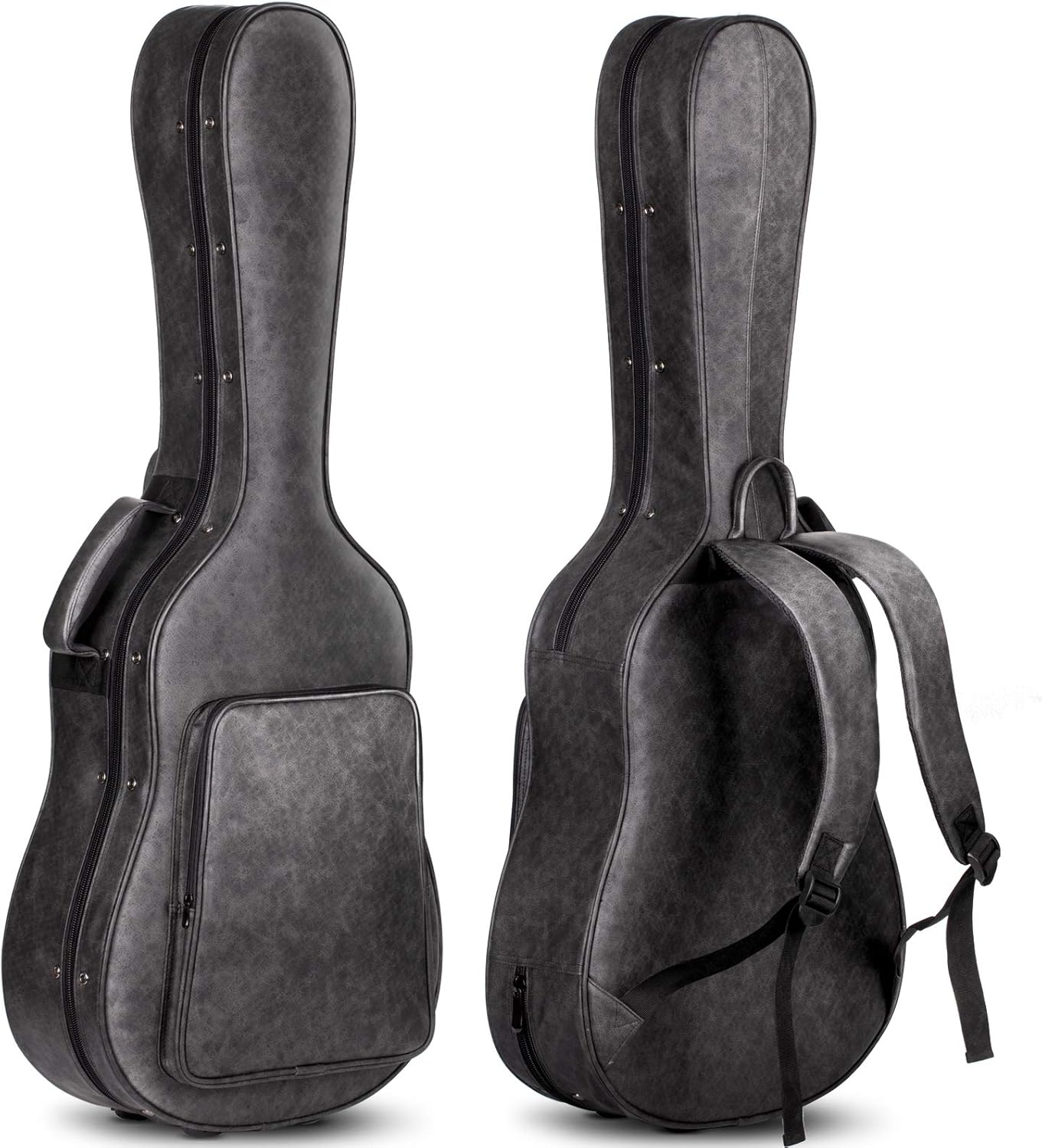 CAHAYA Acoustic Guitar Case with Waterproof Design and Storage