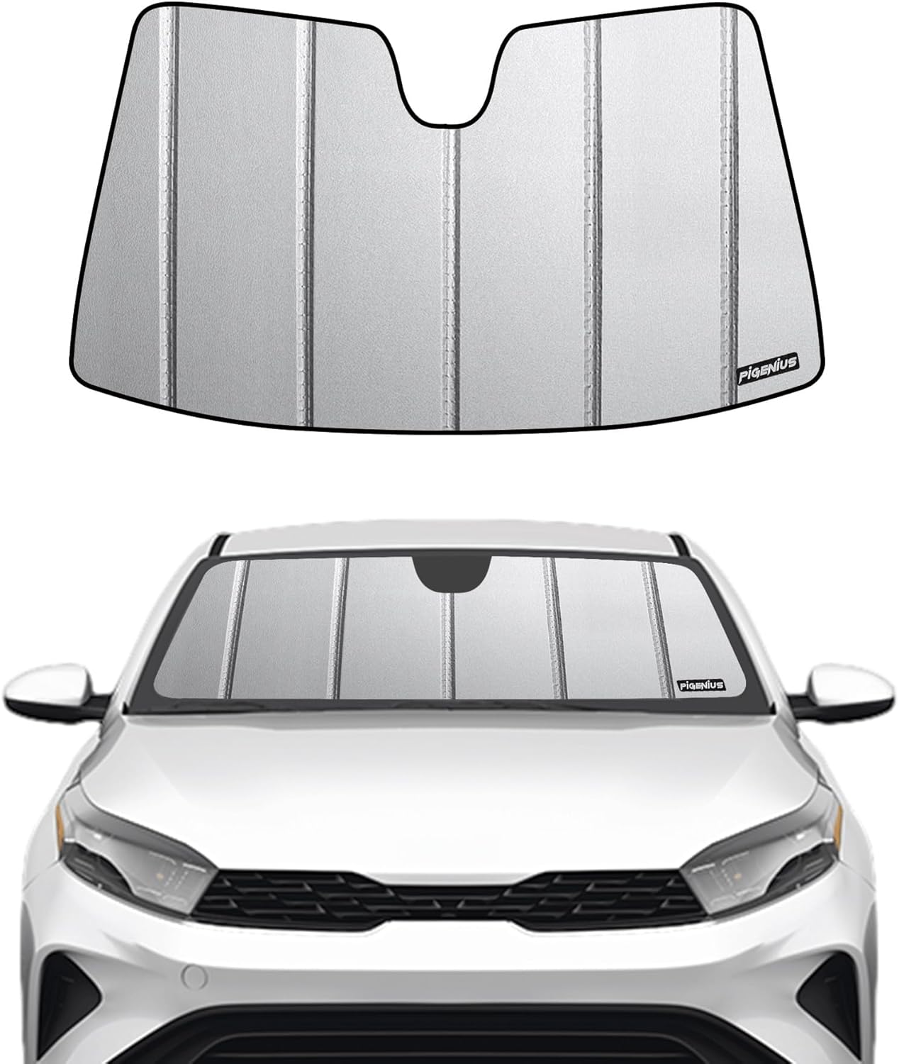 Windshield Sun Shade for Kia Forte 2019-2024 - Thicken Protection