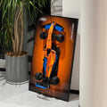 iLuane Display Wallboard for Lego 42141 Technic McLaren Replica - Wall