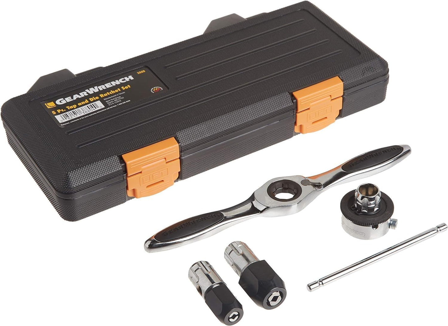 GEARWRENCH 5 Pc. Ratcheting Tap and Die Tool Set for Precision