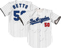 Los Angeles 99/23/24 Stripes Baseball Jersey - Classic Team Style