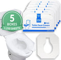 Flushable Toilet Seat Covers | Hygienic Half-Fold Paper Liners