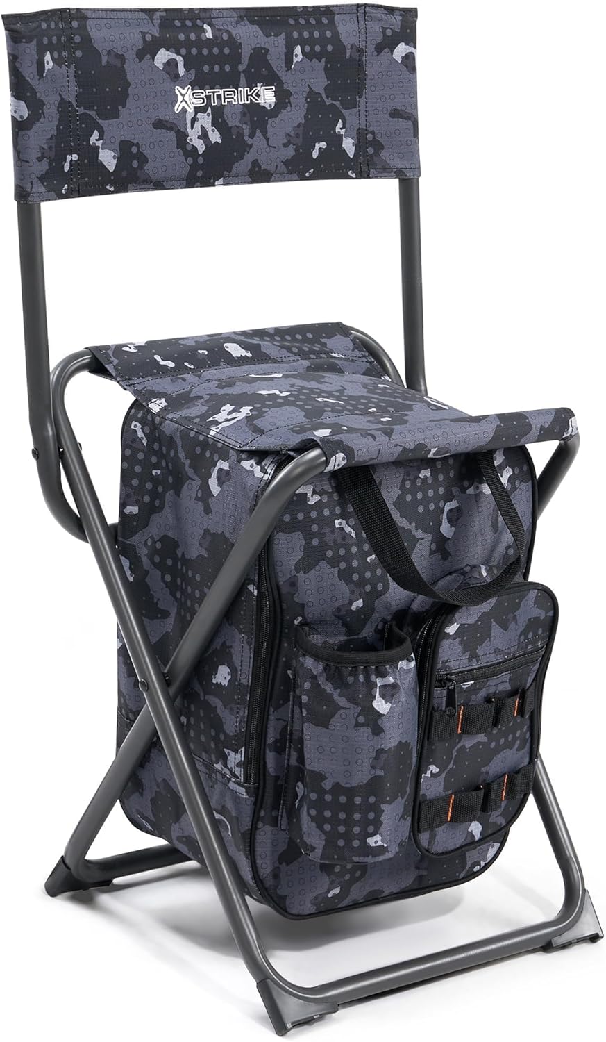 X Strike Backpack Fishing Chair with Cooler Bag for Outdoors