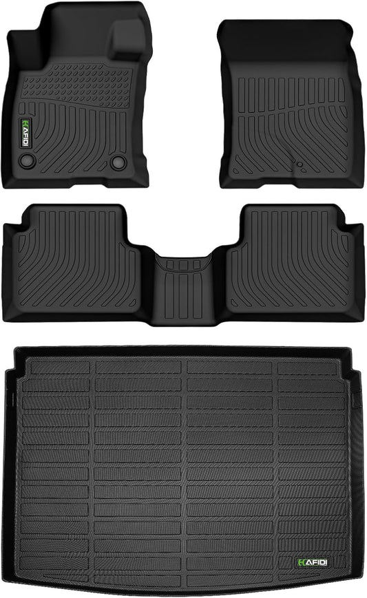 HAFIDI Floor Mats & Cargo Liner Set for 2021-2025 Ford Bronco