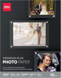 Office Depot Premium Plus Photo Paper, Glossy Letter Size