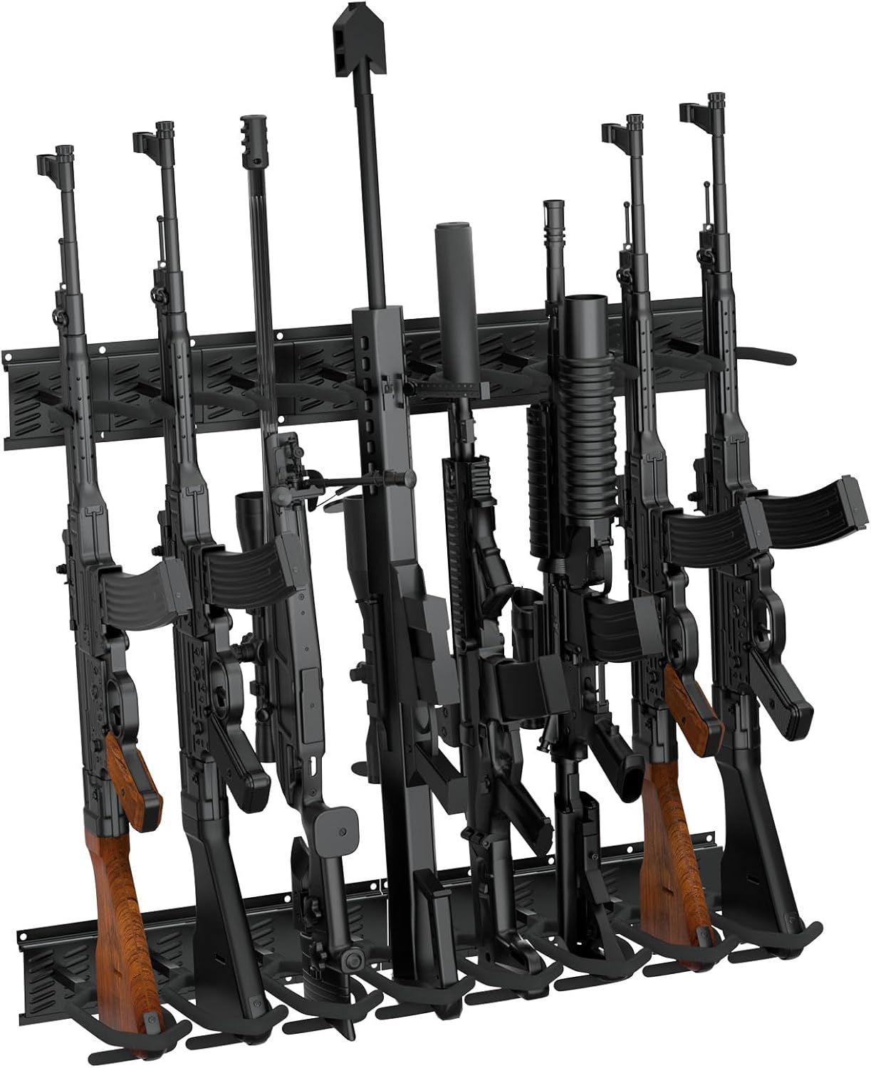 UNITEDPOWER Gun Rack Wall Mount for Indoor Shotgun Storage