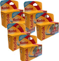 Kodak Fun Saver Single Use Camera (6-Pack) Bundle - Bright Color Film
