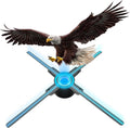 3D Hologram Fan 21.6 in - Bright 3D Display for Store and Events