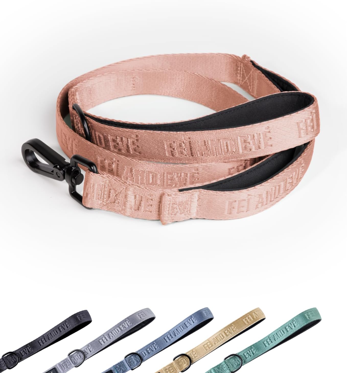 Fei & Eve Classic Dog Leash - 4FT, Heavy Duty, No-Pull Design