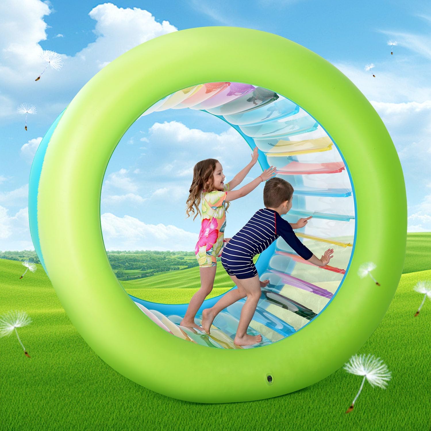 Giant XL Inflatable Roller Wheel - Zoostliss