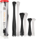 Cable Ties 200-Pack 6/8/12 in Assorted Sizes - Indoor & Outdoor