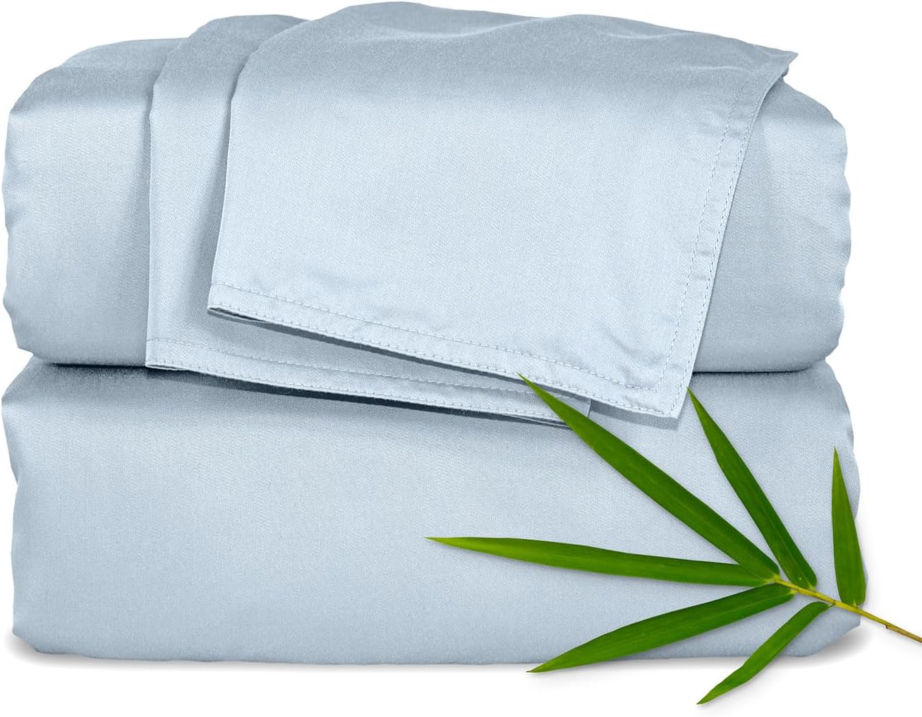 Pure Bamboo Twin Sheets Set - Luxuriously Soft & Cooling