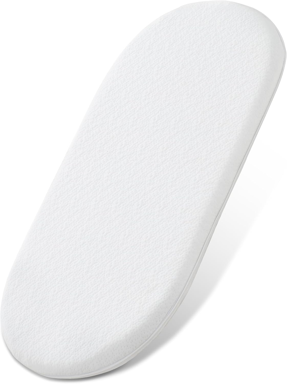 Bassinet Mattress Topper with Gel Memory Foam for Comfort