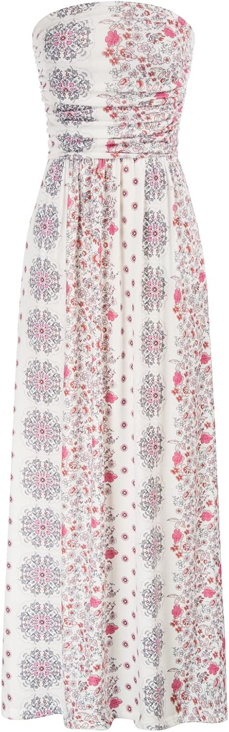 Stylish Strapless Maxi Dress with Pockets for Every Occasion