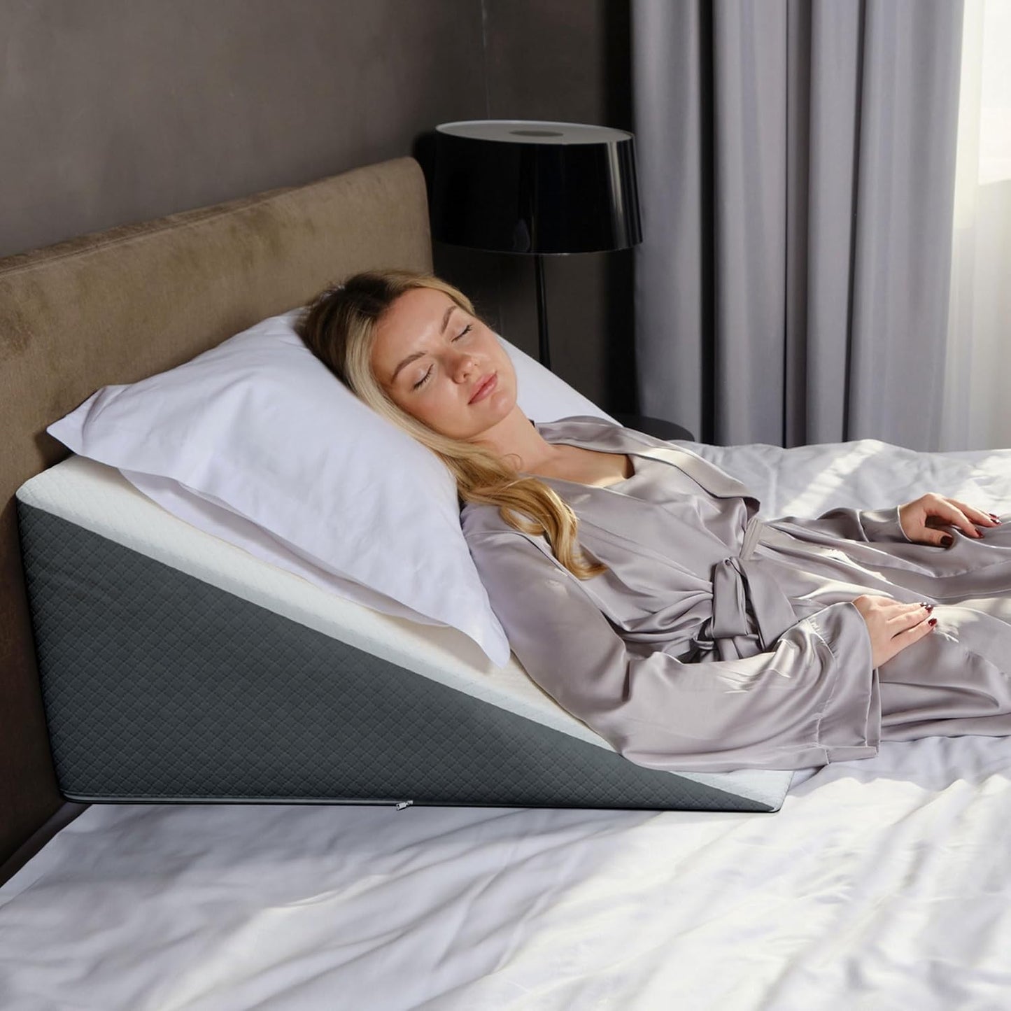 Kolbs Bed Wedge Pillow for Sleeping and Acid Reflux Relief