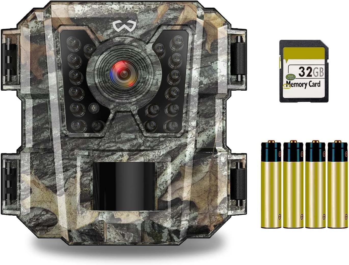 Night Vision Mini Trail Camera for Wildlife - LEEDEER
