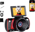 4K Digital Camera for Photography Black - 64MP Vlogging Camera