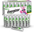 Energizer Recharge Universal Rechargeable AA Batteries 16 Pack - Long
