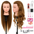 28Inch Mannequin Head with Real Human Hair for Styling
