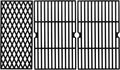 Cast Iron Cooking Grates for Dyna-Glo DGH450CRP DGH474CRP - Reliable