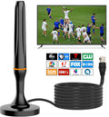 Digital TV Antenna for Smart TV Indoor - 360 Reception for 1080P & 4K