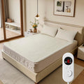 Heated Mattress Pad Twin Size - Soft Electric Bed Warmer for Cold