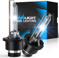 D4S HID Bulbs 6000K Diamond White - Bright Replacement for Low/High
