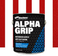 Alpha Grip Non-Slip Paint for Concrete & Asphalt - Red 1 Gallon