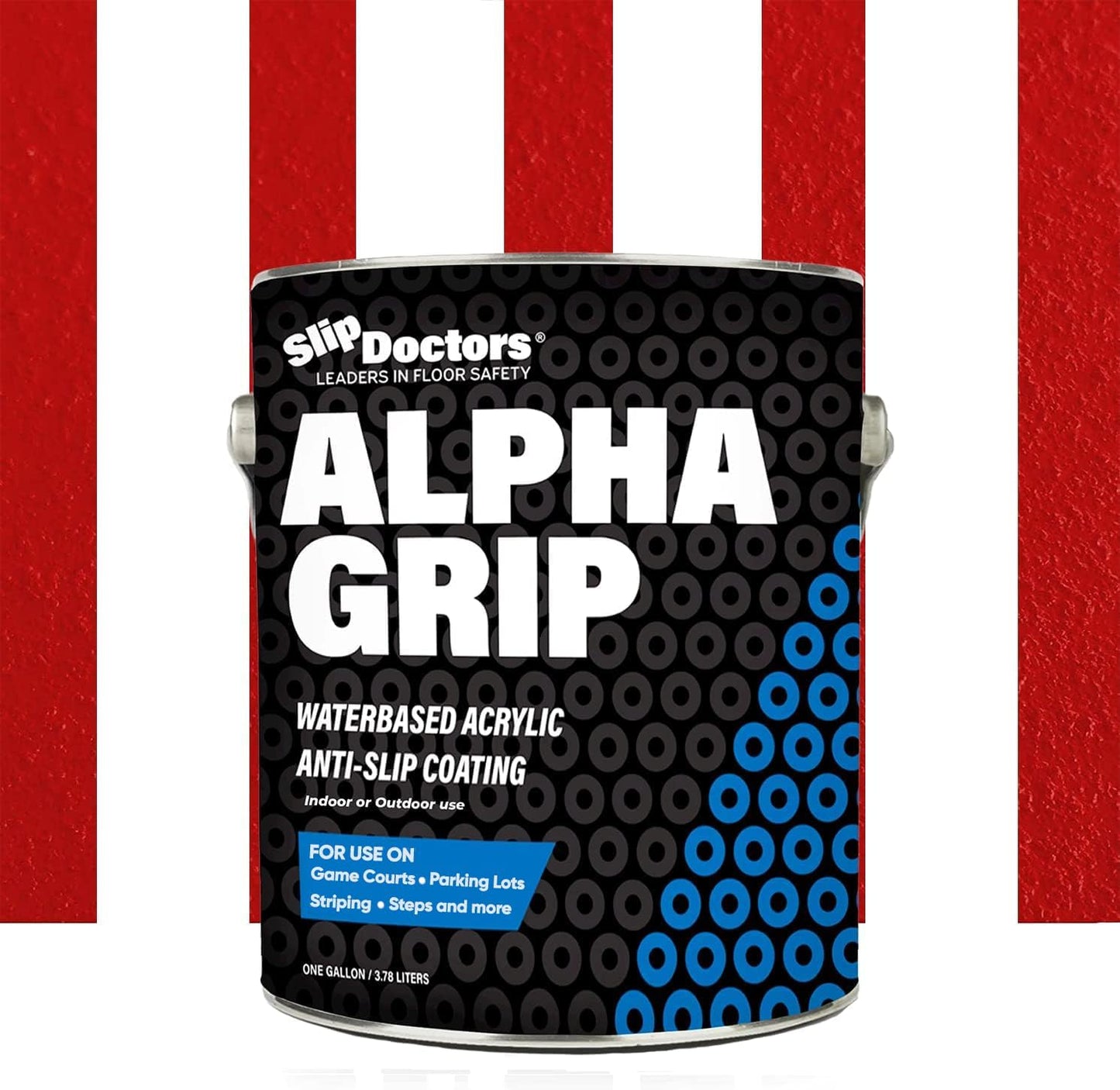 Alpha Grip Non-Slip Paint for Concrete & Asphalt - 1 Gallon