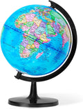 GOCHANGE Globe for Kids Learning 10 in - Stable 360 Spinning Globe