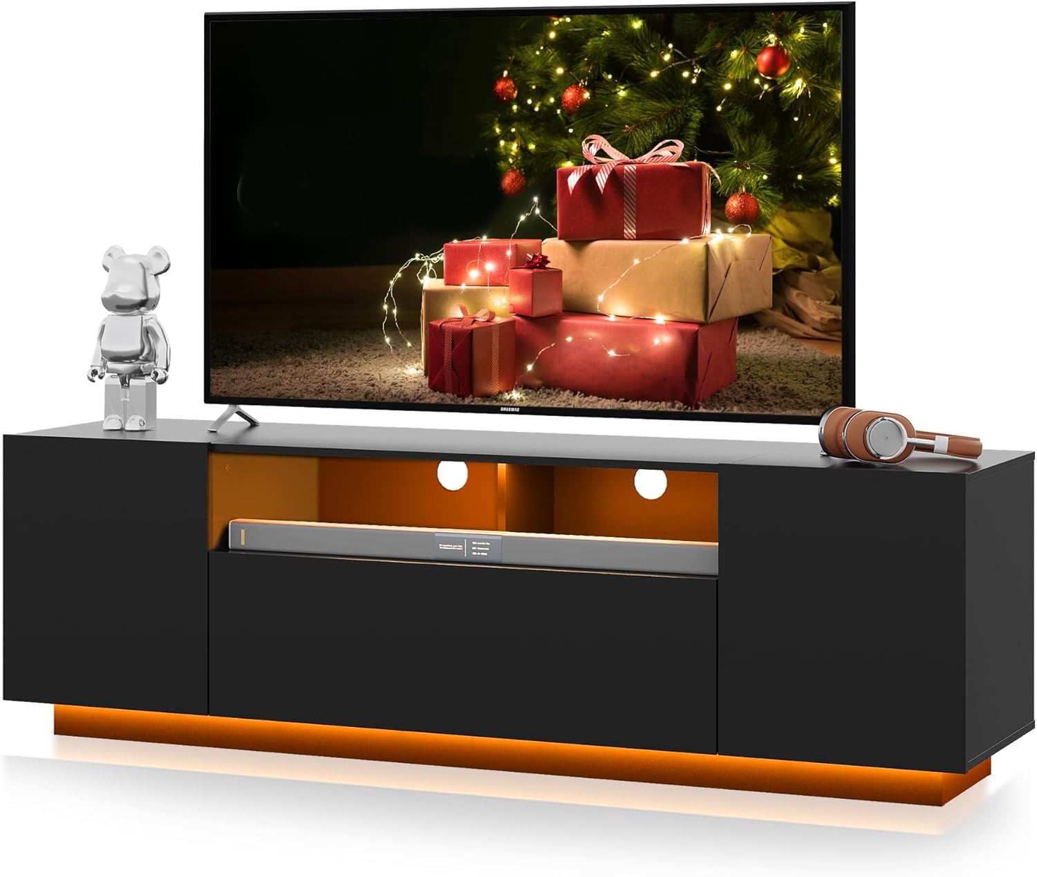 Modern 65 Inch TV Stand with LED for Stylish Living