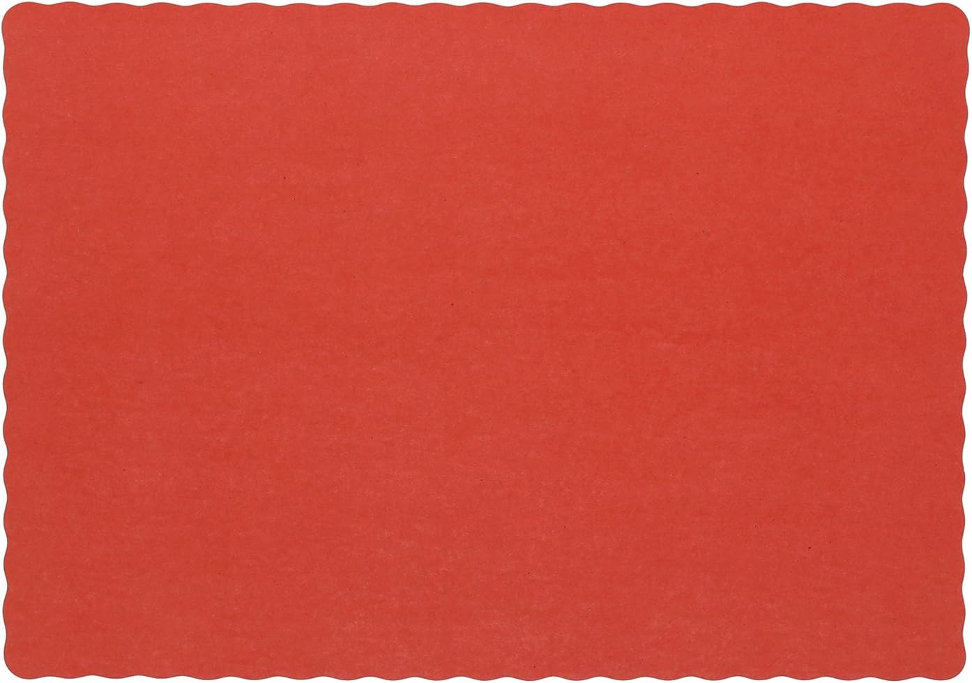 Royal Red Disposable Placemat for Vibrant Dining Experience