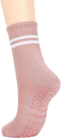 Komorebi Pilates Socks with Grips for Women - Non Slip Yoga Socks