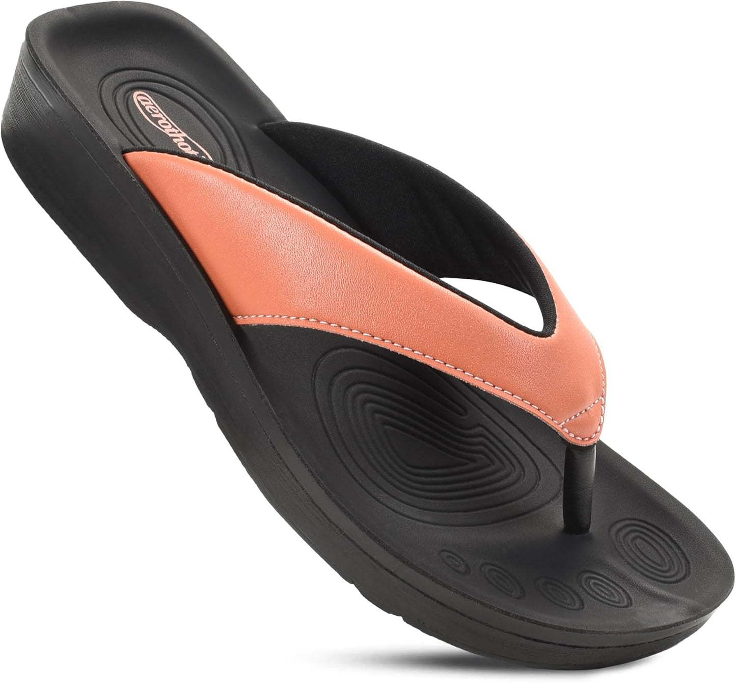 AEROTHOTIC Arch Support Flip Flops for Women - Stylish Comfort