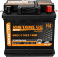 BCI Group 140R Car Battery 12V 50Ah AGM - Premium Maintenance Free