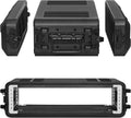 2U Rack Case Shallow 12in Depth 19in Rackmount Flight Case - Portable