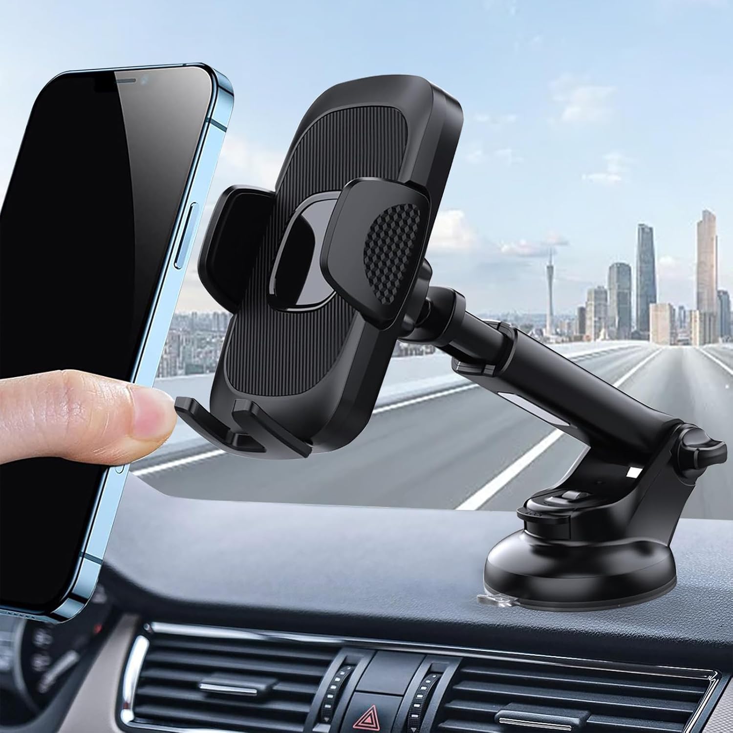 Universal Car Phone Mount for All Smartphones